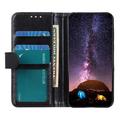 Samsung Galaxy A06 Lompakkokotelo Magneettisella Sulkijalla - musta