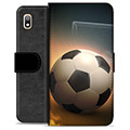 Samsung Galaxy A10 Premium Lompakkokotelo - Jalkapallo