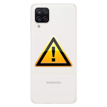 Samsung Galaxy A12 Takakannen Korjaus - Valkoinen
