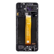 Samsung Galaxy A12 LCD Näyttö GH82-24490A - Musta