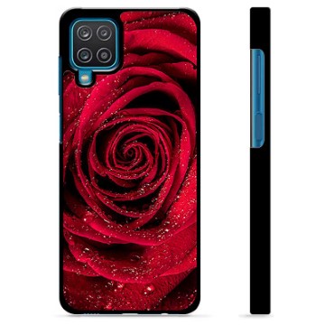 Samsung Galaxy A12 Suojakuori - Ruusu