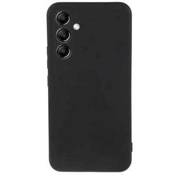 Samsung Galaxy A14/A14 5G Anti-Fingerprints Matta TPU Suojakuori - Musta