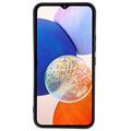 Samsung Galaxy A14/A14 5G Anti-Fingerprints Matta TPU Suojakuori - Musta