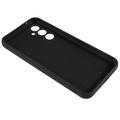 Samsung Galaxy A14/A14 5G Anti-Fingerprints Matta TPU Suojakuori - Musta