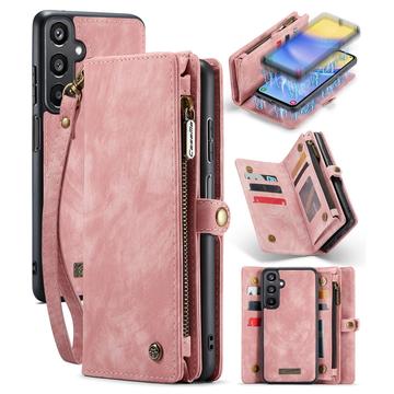 Samsung Galaxy A15 Caseme 008 2-in-1 Multifunctional Lompakkokotelo - Pinkki