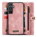 Samsung Galaxy A15 Caseme 008 2-in-1 Multifunctional Lompakkokotelo - Pinkki