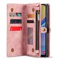 Samsung Galaxy A15 Caseme 008 2-in-1 Multifunctional Lompakkokotelo - Pinkki