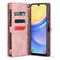 Samsung Galaxy A15 Caseme 008 2-in-1 Multifunctional Lompakkokotelo - Pinkki
