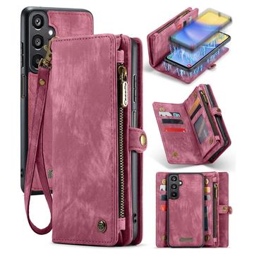 Samsung Galaxy A15 Caseme 008 2-in-1 Multifunctional Lompakkokotelo - Punainen