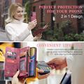 Samsung Galaxy A15 Caseme 008 2-in-1 Multifunctional Lompakkokotelo - Punainen