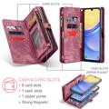 Samsung Galaxy A15 Caseme 008 2-in-1 Multifunctional Lompakkokotelo - Punainen