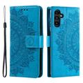 Samsung Galaxy A16 Mandala Series Lompakkokotelo - Sininen