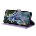 Samsung Galaxy A16 Mandala Series Lompakkokotelo - Violetti