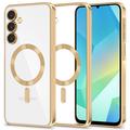 Samsung Galaxy A16 Tech-Protect MagFlex -kotelo - MagSafe-yhteensopiva - Kirkas / Kulta