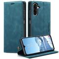 Samsung Galaxy A17 Caseme 013 Sarja Lompakkokotelo - Sininen