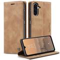 Samsung Galaxy A17 Caseme 013 Sarja Lompakkokotelo - Ruskea
