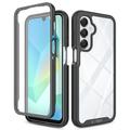 Samsung Galaxy A17 Tech-Protect Defense360 Suojakuori Panssarilasilla - Musta