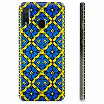 Samsung Galaxy A20e TPU Kotelo Ukraina - Ornamentti