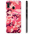 Samsung Galaxy A20e TPU Suojakuori - Pinkki Maastokuviointi
