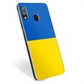 Samsung Galaxy A20e TPU Kotelo Ukrainan Lippu - Keltainen ja vaaleansininen