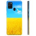 Samsung Galaxy A21s TPU Kotelo Ukraina - Vehnäpelto