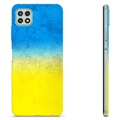 Samsung Galaxy A22 5G TPU Kotelo Ukrainan Lippu - Kaksisävyinen