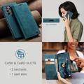 Caseme 013 Sarja Samsung Galaxy A23 5G Lompakkokotelo - Sininen