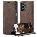 Caseme 013 Sarja Samsung Galaxy A23 5G Lompakkokotelo - Kahvi