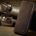 Caseme 013 Sarja Samsung Galaxy A23 5G Lompakkokotelo - Kahvi