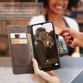 Caseme 013 Sarja Samsung Galaxy A23 5G Lompakkokotelo - Kahvi
