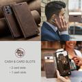 Caseme 013 Sarja Samsung Galaxy A23 5G Lompakkokotelo - Kahvi
