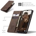 Caseme 013 Sarja Samsung Galaxy A23 5G Lompakkokotelo - Kahvi