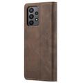 Caseme 013 Sarja Samsung Galaxy A23 5G Lompakkokotelo - Kahvi