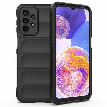 Samsung Galaxy A23 5G Rugged Sarja TPU Suojakuori - Musta