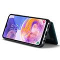 Samsung Galaxy A23/A23 5G Caseme C22 Case RFID-korttilompakko - vihreä