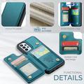 Samsung Galaxy A23/A23 5G Caseme C22 Case RFID-korttilompakko - vihreä