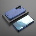Samsung Galaxy A26 Honeycomb Armored Hybridikotelo - Sininen