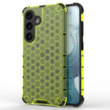 Samsung Galaxy A26 Honeycomb Armored Hybridikotelo - Vihreä