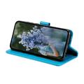 Samsung Galaxy A26 Mandala Series Lompakkokotelo - Sininen