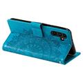 Samsung Galaxy A26 Mandala Series Lompakkokotelo - Sininen