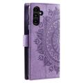 Samsung Galaxy A26 Mandala Series Lompakkokotelo - Violetti