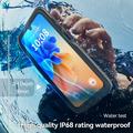Samsung Galaxy A26 Redpepper A-sarjan IP68 vedenpitävä kotelo - musta / kirkas