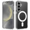 Samsung Galaxy A27/F70 Pro Hybridikotelo - MagSafe-yhteensopiva - Läpinäkyvä