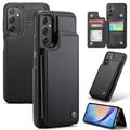 Samsung Galaxy A34 5G Caseme C22 Kotelo RFID-korttilompakko - Musta