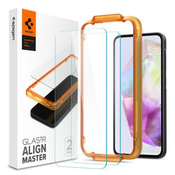 Samsung Galaxy A35 Spigen ALM Glas.tR Panssarilasi - 9H - 2 Kpl.