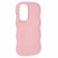 Samsung Galaxy A36/A56 Candy Color Wavy TPU-kotelo - vaaleanpunainen
