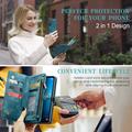 Samsung Galaxy A36 Caseme 008 2-in-1 Multifunctional Lompakkokotelo - Sininen