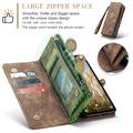 Samsung Galaxy A36 Caseme 008 2-in-1 Multifunctional Lompakkokotelo - Ruskea