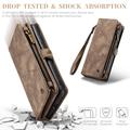 Samsung Galaxy A36 Caseme 008 2-in-1 Multifunctional Lompakkokotelo - Ruskea