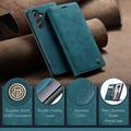 Samsung Galaxy A36 Caseme 013 Sarja Lompakkokotelo - Sininen